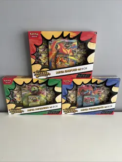 Pokemon TCG Mega Evolution Ascended Heroes Ex Box Set of 3 Sealed - Image 1