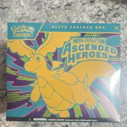 Pokemon TCG Mega Evolution Ascended Heroes Elite Trainer Box Dragonite Zekrom - Image 1