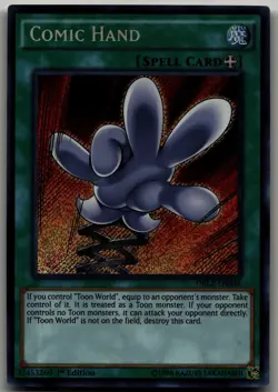 Comic Hand Secret Rare Dragons of Legend 2 DRL2-EN026 LP - Image 1