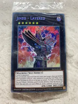 Yugioh - Jinzo - Layered - DLCS-EN149 - Secret Rare Limited Edition - Image 1