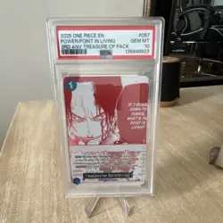 One Piece Ace If I Bowed Down to Power OP13-057 Foil Rare PSA 10 - Image 1