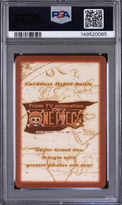 2001 One Piece Carddass Hyper Battle S104 Chopper PSA 9 Grand Line Comp 2 - Image 2