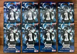 Lot Of 8 Packs - Union Arena Solo Leveling Sleeved Booster Pack (x8) English - Image 1