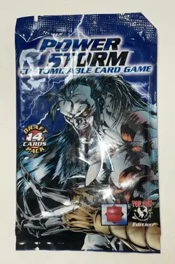 Lot of 4 POWER STORM CCG Base Set Booster Packs - 56 Total Trading Cards - Image 2