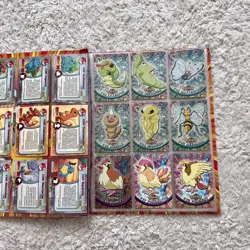 Pokemon Topps Cards Bundle inc Binder, cards and Stickers - 40+ holos, zard, etc - Image 3
