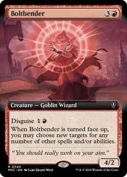Boltbender (Extended Art) Murders at Karlov Manor Commander Variants MTG RARE - Image 1