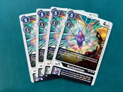 Kurisarimon BT5-063 Playset Battle of Omni Digimon Card Game x4 - Image 1