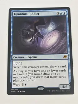Quantum Riddler MTG [Edge of Eternities] 0072 - Image 1