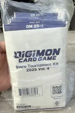 (8) Digimon Card Game Store Tournament Kit 2025 Vol. 4 SEALED English lot - Image 1