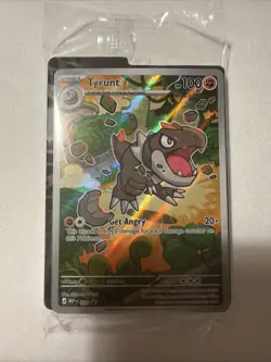 Pokemon TCG Tyrunt Perfect Order Card Promo Sealed - Image 1