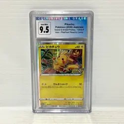 PSA 10 CGC 9.5 - Pikachu 124/S-P - Promo Japanese - Graded Pokemon Card - Image 1