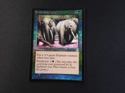 Call of the Herd FOIL HP [Timeshifted] #2 Mtg Magic Free Tracking! - Image 1