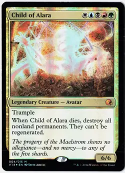 MTG *Child of Alara Foil X1* (NM) 4 From the Vault: Annihilation Magic - Image 1