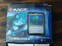 Magic: The Gathering Kaldheim Commander Phantom Premonition Deck New Open Box 630509922307 - Image 1