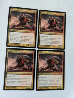 4 Mogis, God of Slaughter Born of the Gods MTG NM Free shipping with tracking - Image 1