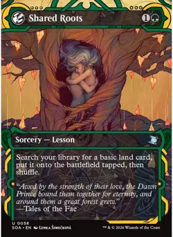 Shared Roots 58 MTG NM - Secrets of Strixhaven: Mystical Archive - Image 1