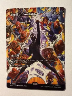 Thrill of Possibility (Borderless) #28 (NM) MAR Magic MTG - Image 1