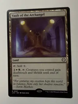 Vault of the Archangel 367 - NM - The Lost Caverns of Ixalan Commander - MTG - Image 1