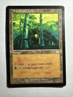Wirewood Lodge #329 (MP) Onslaught ONS Magic MTG - Image 1