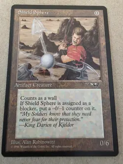Shield Sphere - Alliances Regular - Mtg - Image 1