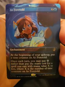 As Foretold (Anime Borderless) Wilds of Eldraine: Enchanting Tales Foil - Image 1