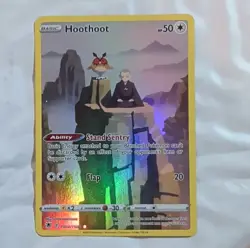 Pokemon Hoothoot Basic 50 HP Sentry Ability Bird Card English Standard - Image 1