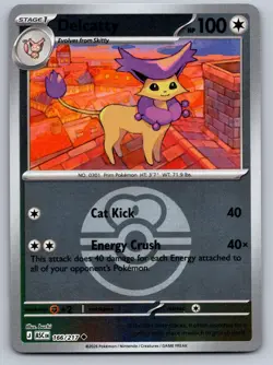 DELCATTY (LOVE BALL) 166/217 REVERSE HOLO UC POKEMON ASCENDED HEROES NM/M - Image 1