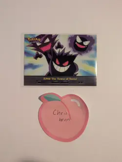 EP22 The Tower of Terror Topps Pokemon TV Card - Image 1
