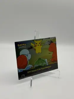 2000 Topps Pokemon TV #EP17 Island of the Giant Pokemon Silver Foil - Image 2