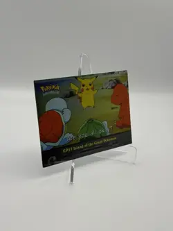 2000 Topps Pokemon TV #EP17 Island of the Giant Pokemon Silver Foil - Image 3