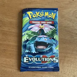 Pokemon TCG, XY Evolutions, Bundle of 2 Booster Packs. Factory Sealed - Image 3