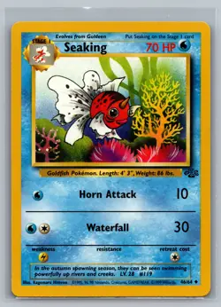 Seaking Jungle #46/64 Uncommon Pokemon Card - Image 1