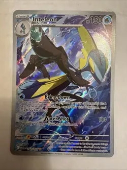 Pokemon- Inteleon Illustration Rare 142/132 Mega Evolution’s - Image 1
