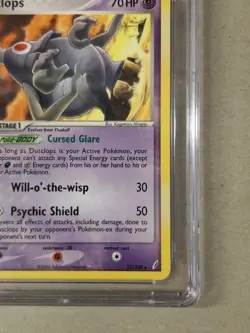 Dusclops 17/100 -EX Crystal Guardians CGC GEM MINT 10- Pokemon TCG 2006 Vintage - Image 4