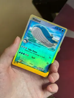 WAILORD 14/109 EX Ruby & Sapphire REVERSE HOLO RH Pokemon TCG card VLP - Image 2