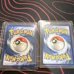 Pokemon Pikachu Birthday Pikachu & Base Set Card Lot Holo Regular 2 Cards - Image 2