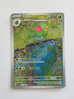Ivysaur 167/165 S&V 151 English IR Holo Pokemon Card - Near Mint - Image 1