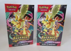 Pokemon TCG Ascended Heroes Mega Evolution Booster Bundle x 2 Factory Sealed - Image 1