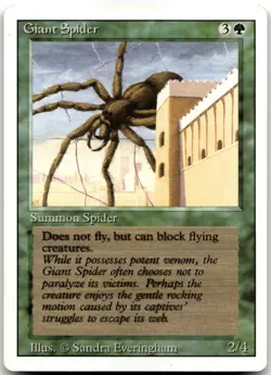 MTG Giant Spider C Unlimited Edition LP - Image 1