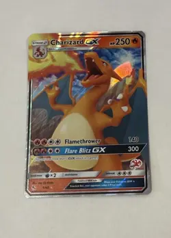 Pokemon Charizard GX 9/68 Hidden Fates Ultra Rare Holo Stage 2 250 HP - Image 1