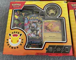 Pokemon TCG 2026 Pokemon Day 30 Years Lot of 3 Booster Packs Sealed. Free Ship. - Image 4