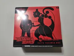 Destined Rivals Pokemon Center Elite Trainer Box ETB - NEW - TEAR BACK PiCs - Image 1