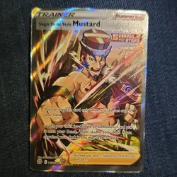 The Pokemon Company Single Strike Style Mustard Holo TG28/TG30 Brilliant Stars - Image 1