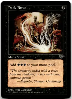 MTG Dark Ritual C Mirage LP - Image 1