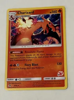 Pokemon Charizard 160 HP Battle Academy 003/070 Promo Stamped Fiery Blast - Image 1