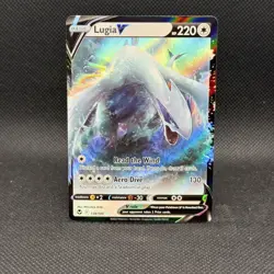 Pokemon Lugia v TCG Silver Tempest Holo Ultra Rare Card 138/195 - Image 1