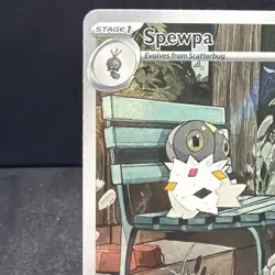 Pokemon Perfect Order Spewpa 89/88 Illustration Rare TCG NM - Image 4