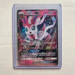 Sylveon GX 92/145 Holo Ultra Rare Guardians Rising Pokemon Near Mint - Image 1