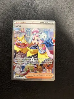 Pokemon TCG Iono Scarlet & Violet - Paldea Evolved 269/193 Holo Special... - Image 1
