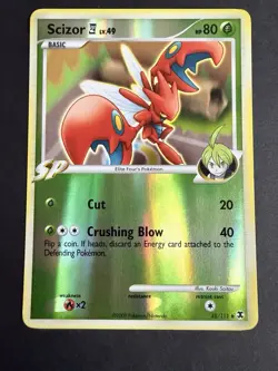 Scizor Reverse Holo 48/111 VLP Rising Rivals Pokemon 🔥🔥 - Image 2